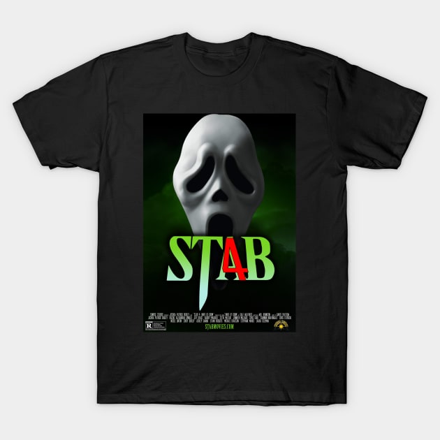 Stab 4 Poster T-Shirt by StabMovies